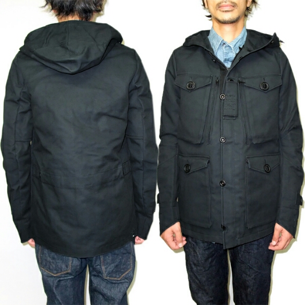 デンハム コート Mサイズ ブラック