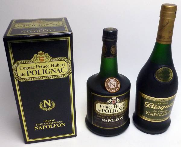 B10250 Cognac Napoleon①PrinceHubert de Polignac②Bisquit