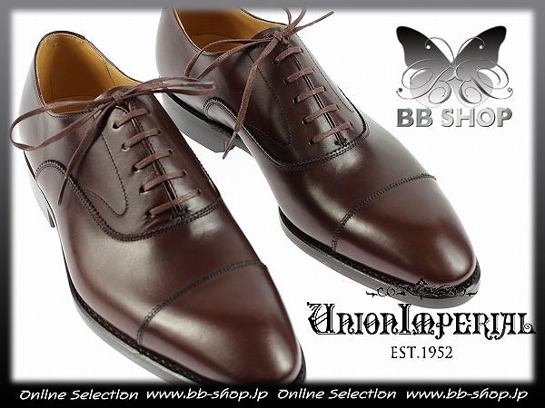 ◆8113◆定3.1万ユニオンインペリアル 牛革レザーシューズ8 26.0
