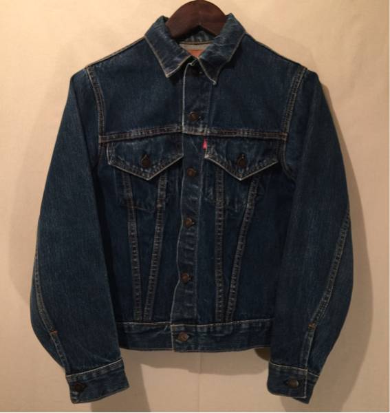 60sLEVIS70505ビンテージBIGEデニムジャケット32位Gジャン3rd557