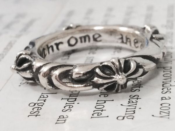 CHROME HEARTS クロムハーツ シルバーリング 7号 7号 CHROME HEARTS