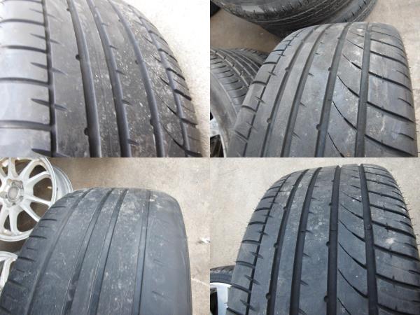 ☆8JX19 114.3 5H&235/35ZR19 4本SET ☆