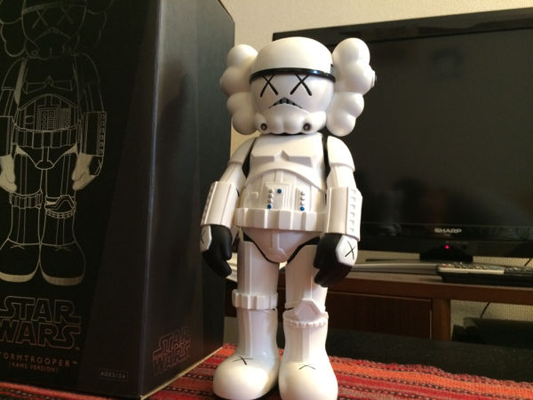 OriginalFake STAR WARS ストームトルーパー KAWS original fake kaws star wars storm trooperストームトルーパー KAWS