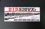 DIDチェーン520VX2-110LシルバーCRM250AR，FTR223，XR250R VTR250