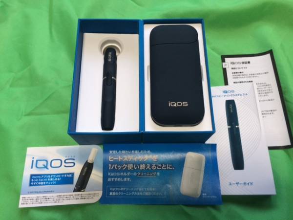 IQOS　アイコス　ネイビー　使用期間少