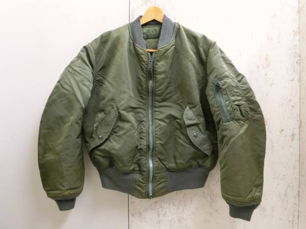 公式卸売 アメリカ製 アルファ MA-1 セージ グランドクルー (M) 【公式