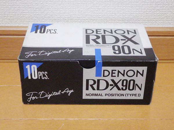 DENON RD-X カセットテープ RD-Z Yahoo!オークション - デンオン 3本
