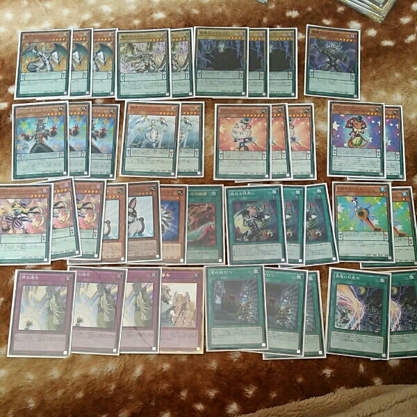 遊戯王　竜剣士EM デッキ　魔術師デッキパーツセットスリーブ付