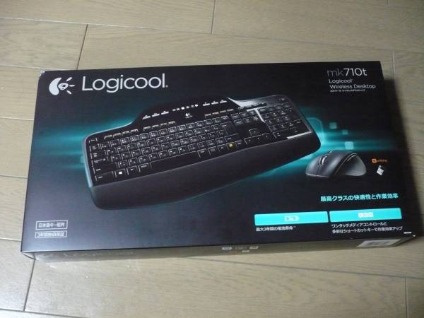 新品未開封] ロジクール ワイヤレスデスクトップ MK710t