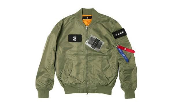 BUMP OF CHICKEN 20TH ANNIV. MA-1 KHAKI size M 結成20周年記念