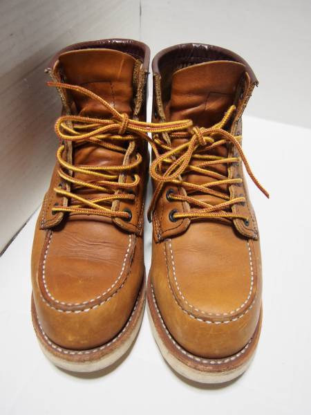 RED WINGレッドウィング 875 モックトゥ ブーツ 5 1/2茶130G
