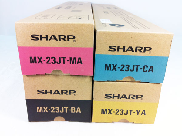 (値下げ)SHARP MX-23JT トナーカートリッジ 4色セット 6本 大幅値下げ中！］SHARP トナーカートリッジセット MX-23JT SHARP