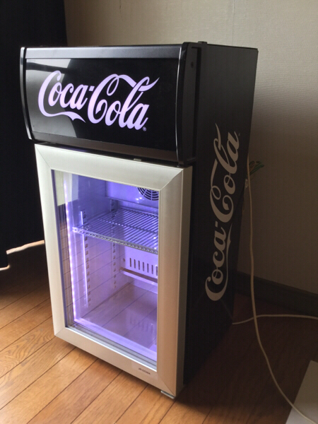 オシャレ コカ コーラ 冷蔵庫 美品 非売品 完動品