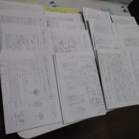 本 浜学園小6算数最高レベル特訓テキスト解答解説つき&公開学力テスト9