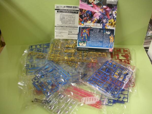 43306 -100♪HGBF1/144ガンダムトライオン3 フルカラーメッキVer