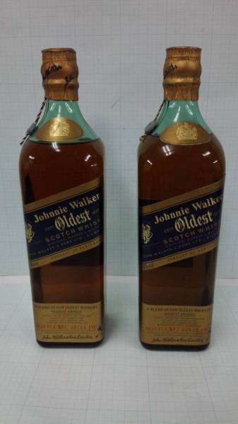 古酒☆ジョニーウォーカー ブルーラベル 2本 750ml☆913 ジョニー