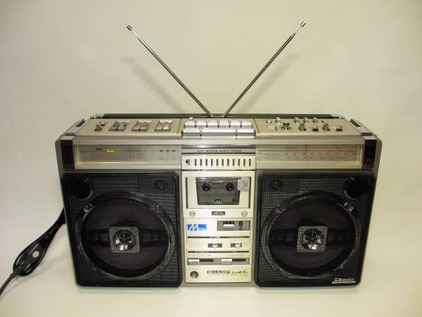 SHARP ラジカセ GF-508ST カセット不良 ジャンク品 カセットデッキ