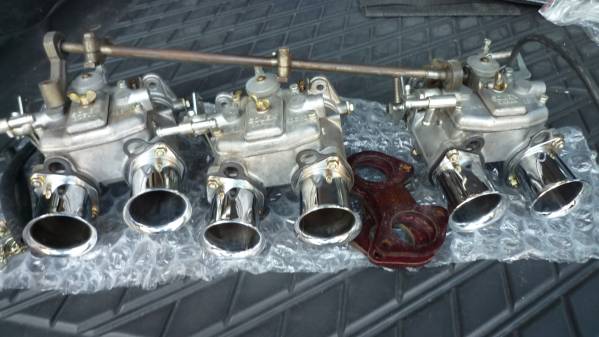 ハコスカケンメリＳ２０用ＫＰソレックスミクニ純正４０パイ