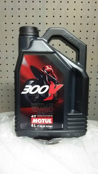 Motul モチュール 300V 4T 15W50 4L K&N ③ メンテナンス オイル
