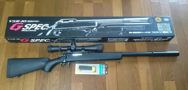 ☆即決☆ 東京マルイ VSR-10 G SPEC スコープ・マガジン付き 【公式通販】