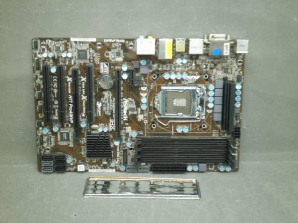 MB_Y8020732M7 ASRock H77Pro4/MVP LGA1155マザーボード 完動品
