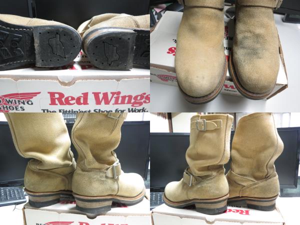 0 RED PT99 スエード WING レッドウィング エンジニアブーツ REDWING 