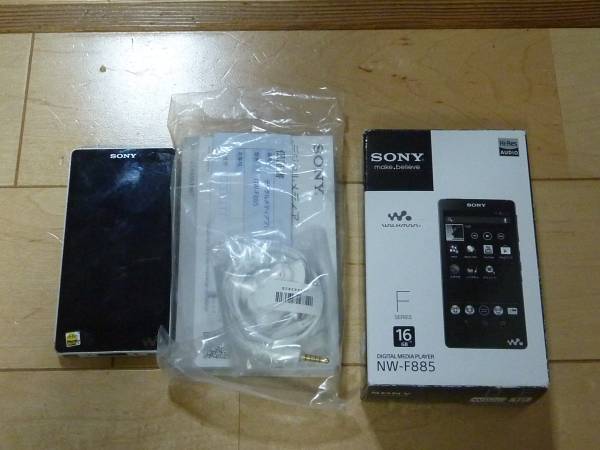 SONY デジタルオーディオプレーヤー NW-F885 No2