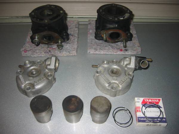 TZM50 シリンダー ヘッド ピストン TZR50 RZ50 RZ50 TZR50R