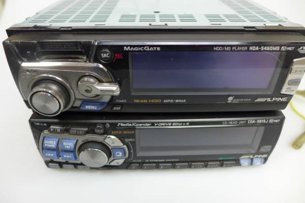 ALPINE CDA-9815J Yahoo!オークション アルパイン ジャンク 値下げしま