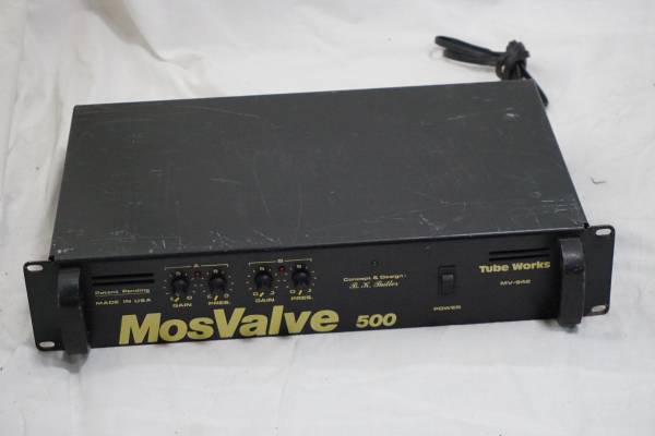 tubeworks mosvalve 500 MV-942 パワーアンプの入札履歴 - 入札者の順位
