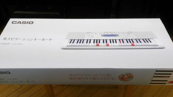 新品未開封】 カシオ LK-221 CASIO光ナビゲーションキーボードLK-221未