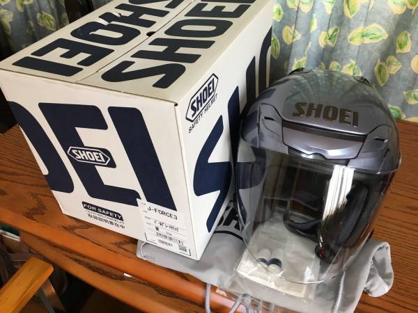 SHOEI J-FORCE3 ヘルメット Mサイズ SHOEI J-FORCE3 Mサイズ ヘルメット、シールド ジェットヘルメット