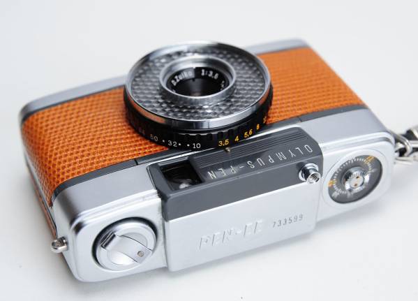 オリンパス 初代 PEN EE 整備済み（オーカー） 動作快調！