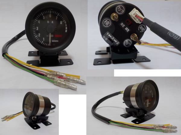 タコメーター 大森 Φ52 ETH-108-BZ 電子式回転計（中古）