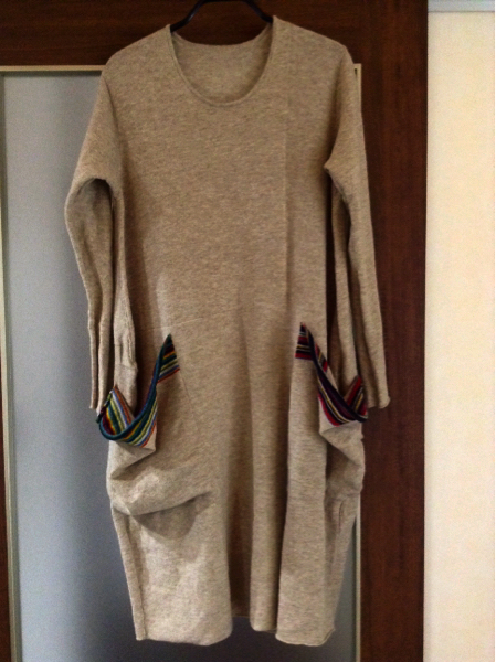 ヨーガンレール チュニック-tunic ババグーリ 手つむぎ手織り ほたる
