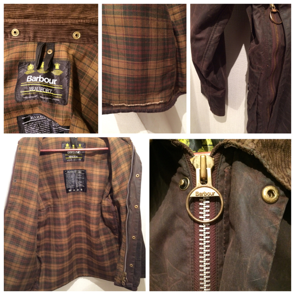 Barbour バブアー BEAUFORT ビューフォート セージ 42 訳アリ