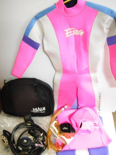 B186/mares レギュレーター　フルスーツ他　まとめて