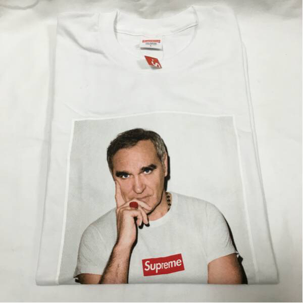 Supreme 16ss Morrissey Tee Color Wht Size L