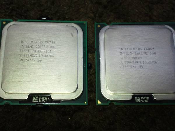 ★★ Intel Core2 Duo　E4700 2.6GHz　E6850 3.0GHz ★★