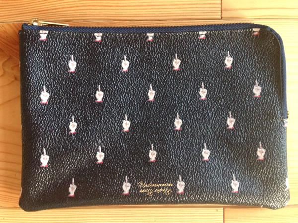 undercover ism アンダーカバー FF柄 fuck クラッチバッグ