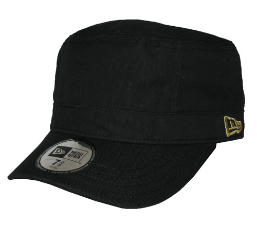 新品NewEraワークキャップ75/8(60.6cm)黒金ブラック ニューエラ