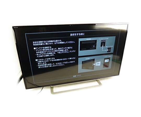 TOSHIBA 東芝 REGZA 43J10 液晶 TV 43V型 地デジ 楽直Y1777687