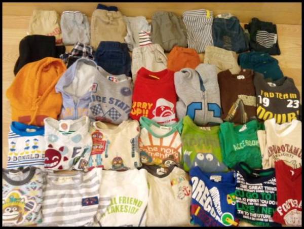 福袋◇男の子ベビードールなど55枚セット◇サイズ90・95