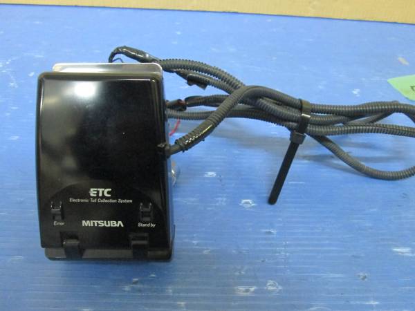 中古」バイク用ETC 一体型 （MSC-BE21) ステー付き 【公式通販】