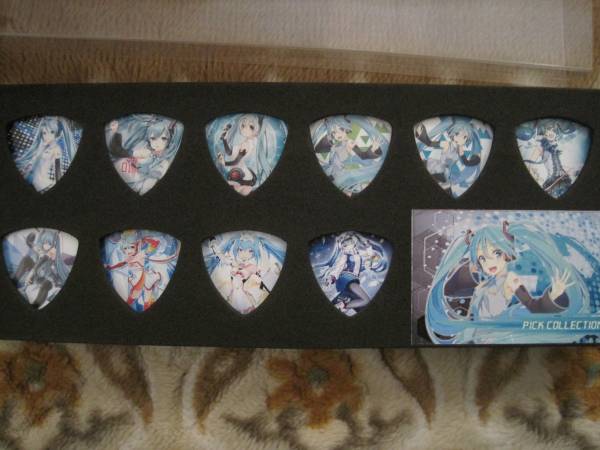 初音ミク ギターピックコレクション 10枚セット 未使用(コミック 