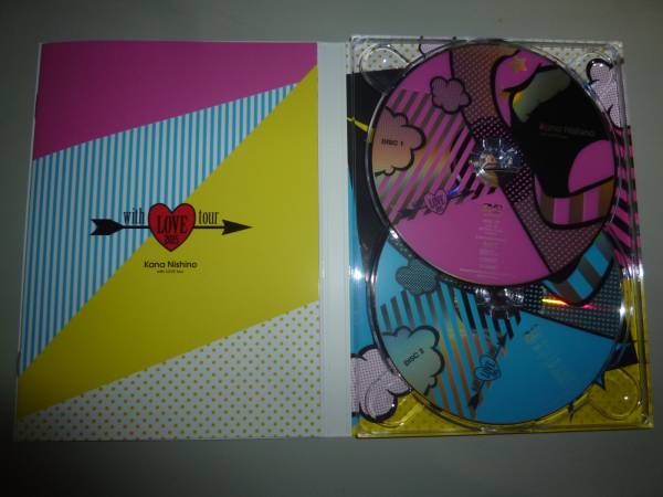 ☆西野カナ 『with LOVE tour 2015』 DVD2枚 初回限定盤 美品 【公式
