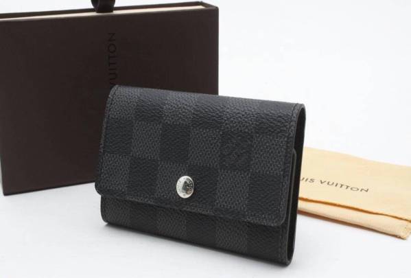 ルイヴィトン　ダミエグラフィット　キーケース　６連　