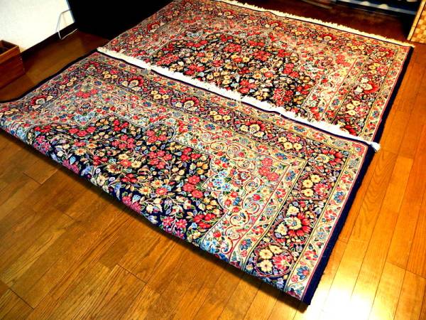 ペルシャ絨毯 ケルマン産 305cm×199cm 清潔水洗い済み_3