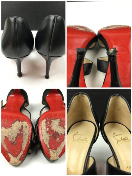 ★クリスチャンルブタン ピンヒール パンプス★361/2 b314-54