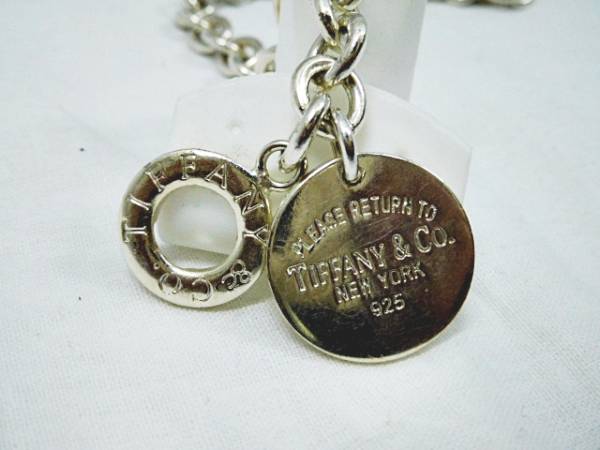 TIFFANY&co. ティファニー ネックレス 925刻印 中古324大ACE18